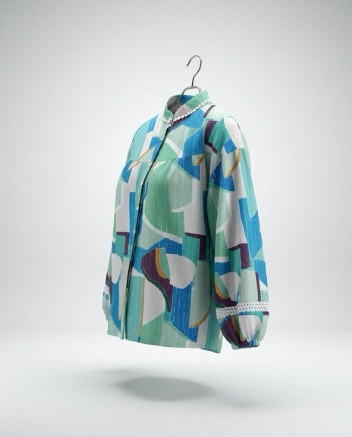 Blusa estampado Geométrico