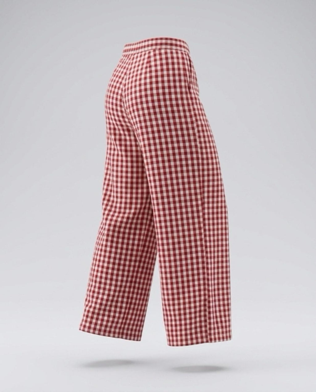 Pantalón de cuadros rojo