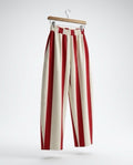 Pantalón de Rayas rojas