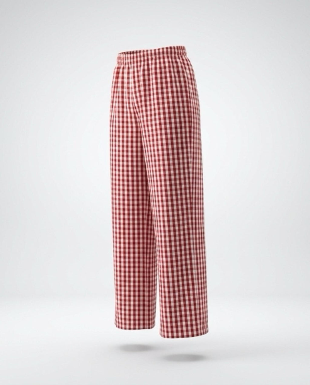 Pantalón de cuadros rojo