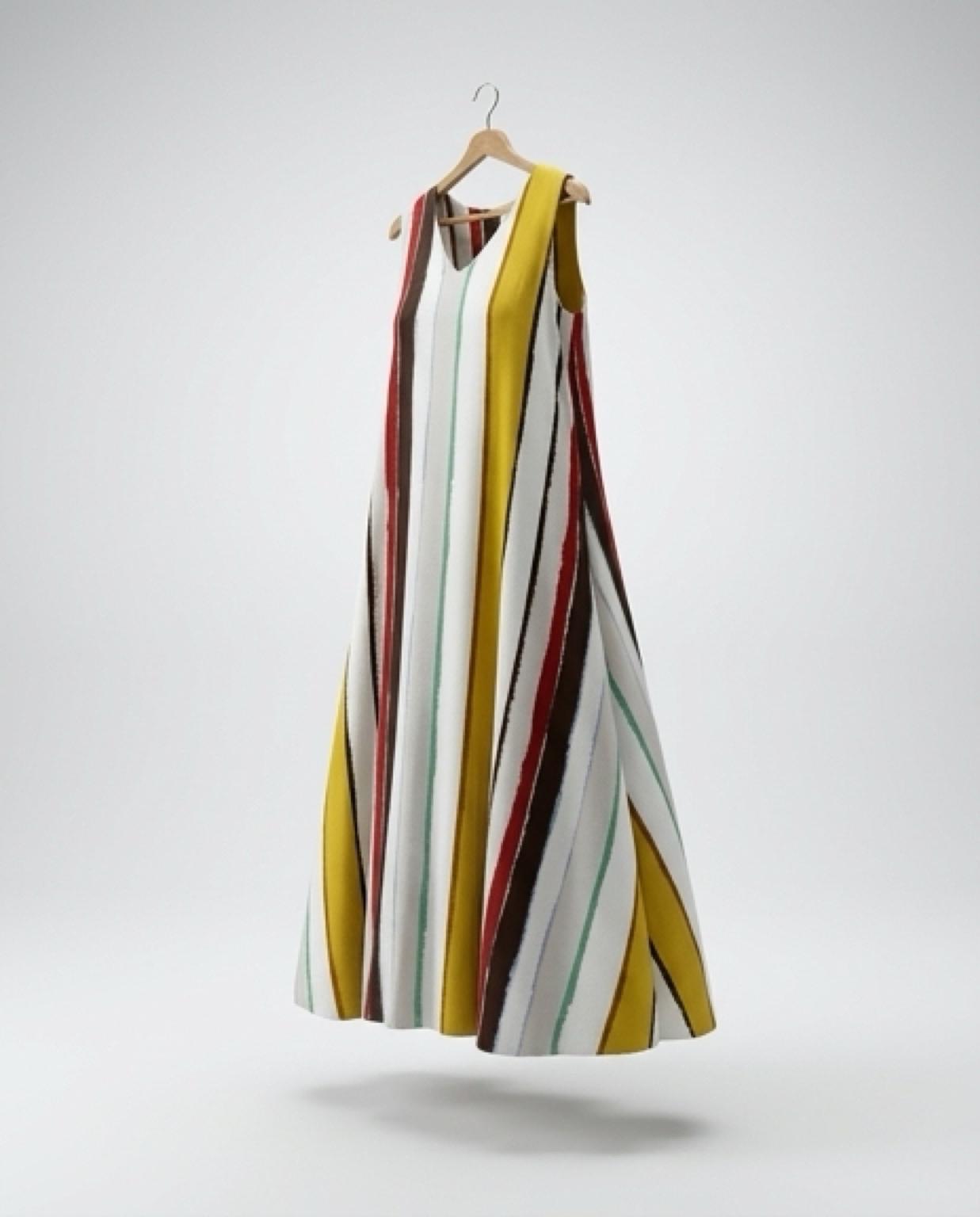 Vestido de rayas