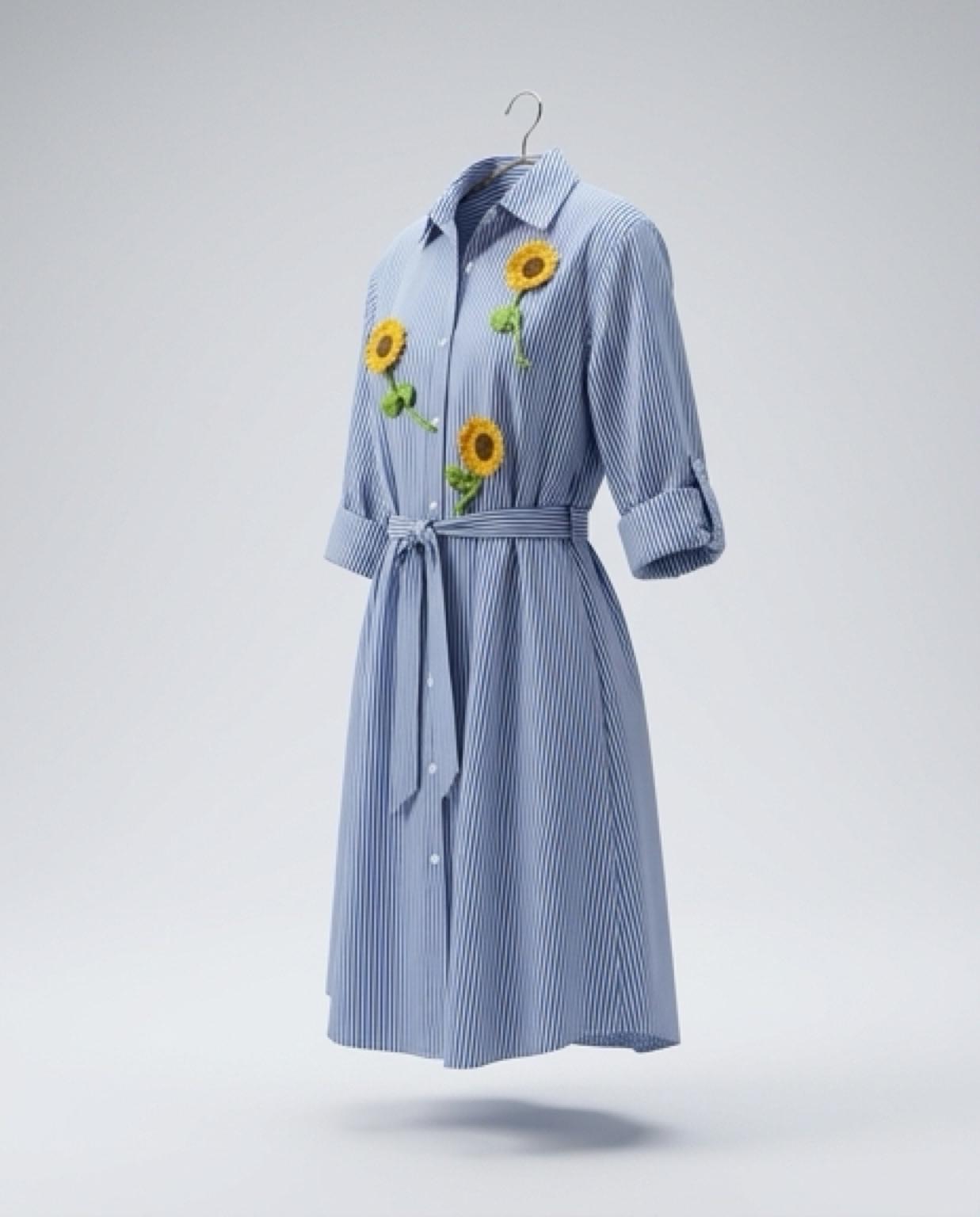 Vestido de girasoles