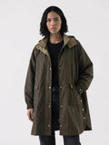 Chubasquero Verde Militar