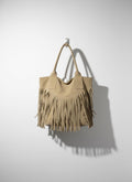 Bolso Beige de Flecos