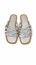 Sandalias Plateadas