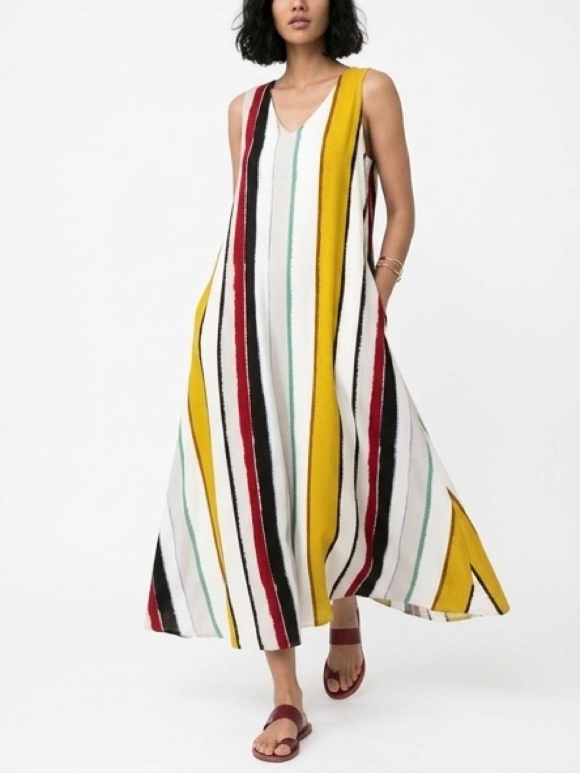 Vestido de rayas