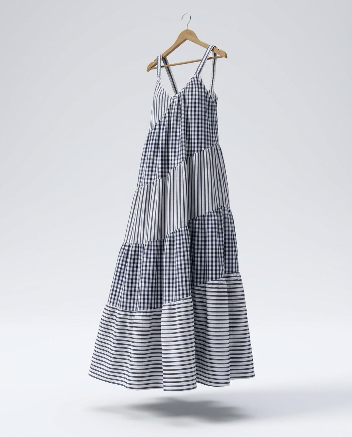 Vestido de Rayas y Cuadros 40€